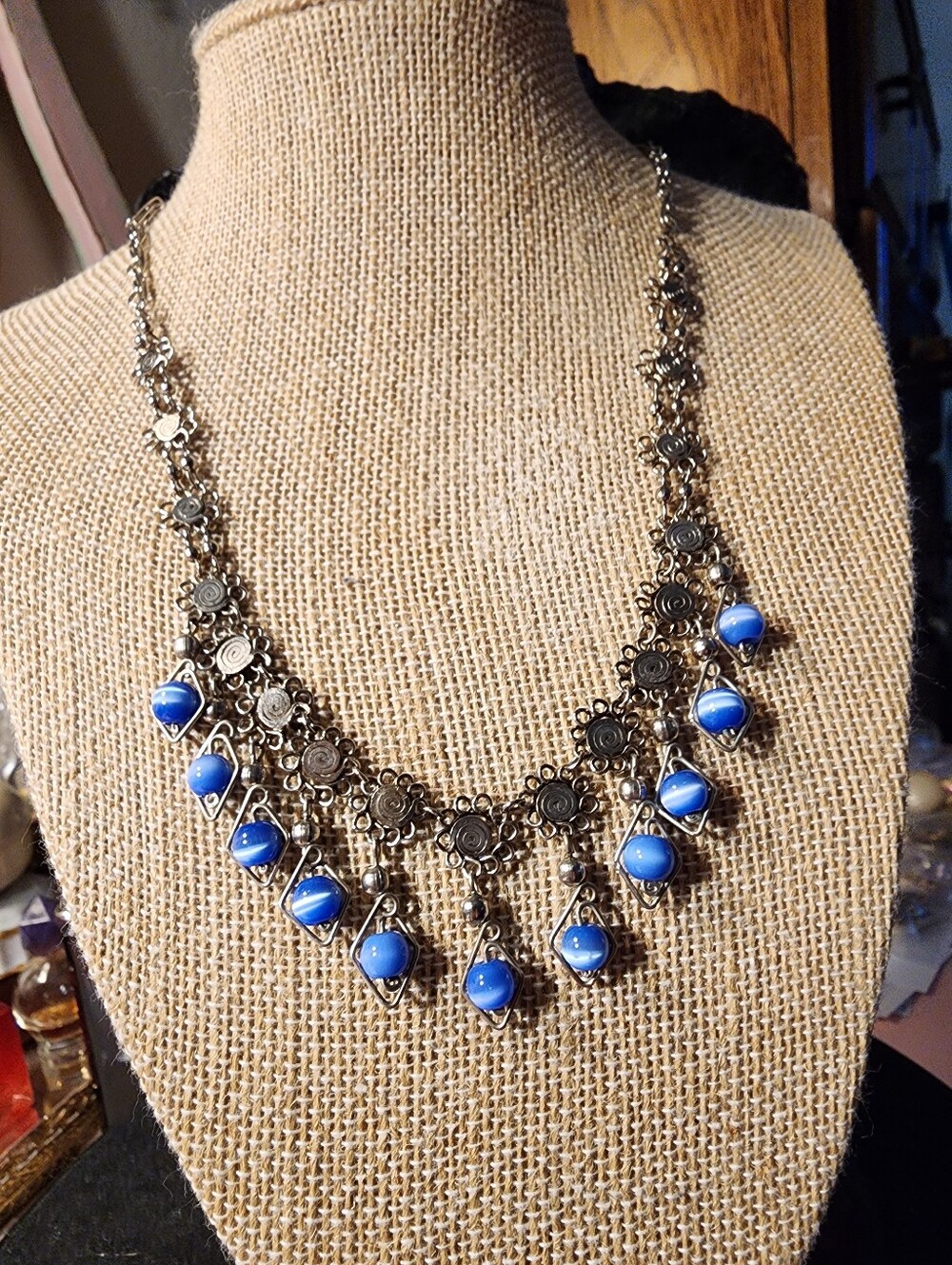 Dainty Cats Eye Necklace